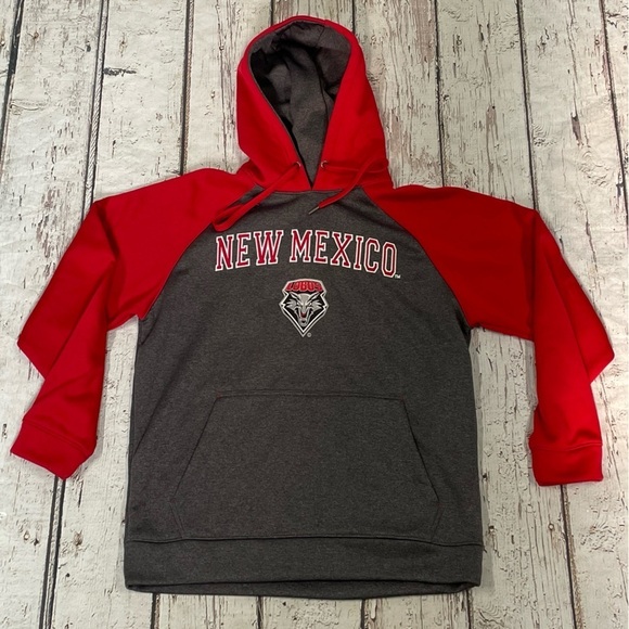 University of New Mexico Lobos NCAA College Hoodie Pullover Sweatshirt - Picture 1 of 8